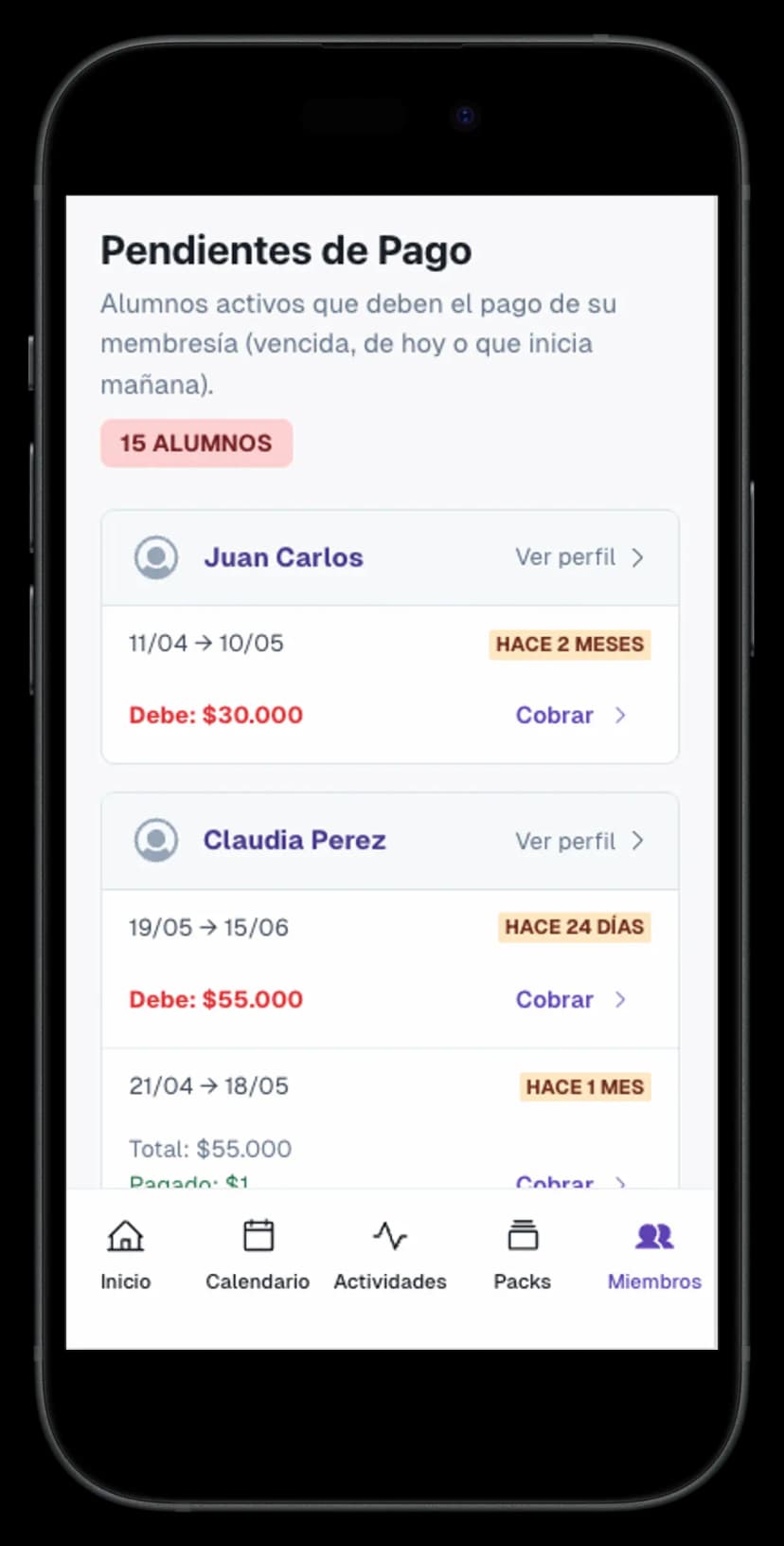 Inactivación automática y limpieza de agenda