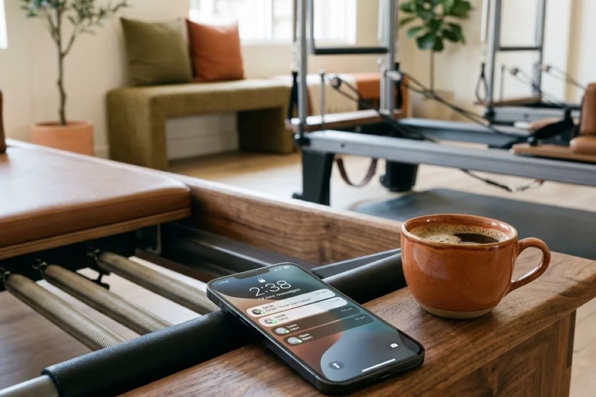 El costo oculto de reprogramar clases de Pilates manualmente