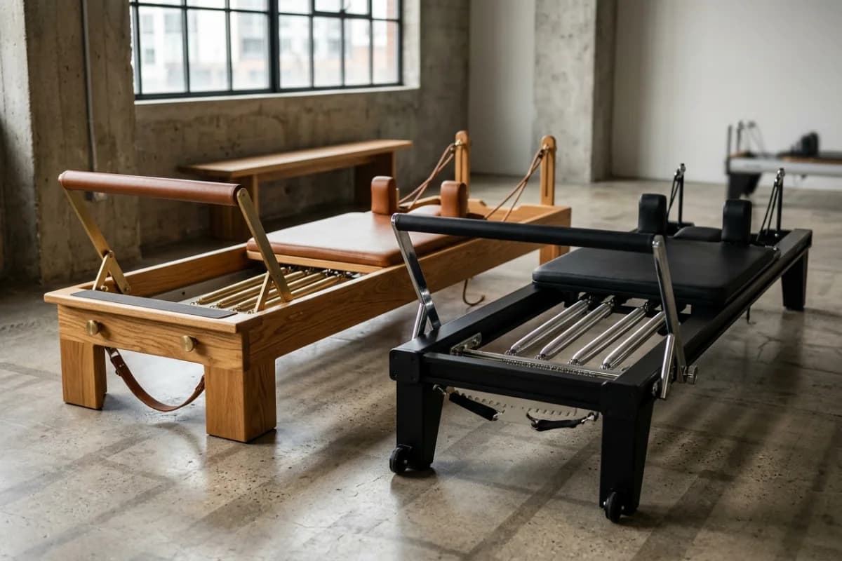 Guía para comprar Reformers de Pilates: Madera vs. Aluminio, resortes y qué marcas mirar
