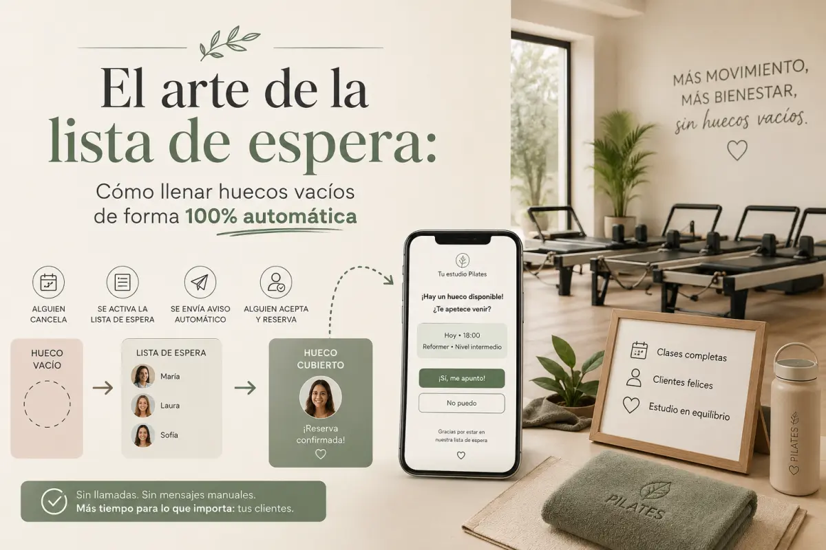 El arte de la lista de espera: Cómo llenar huecos vacíos de forma 100% automática