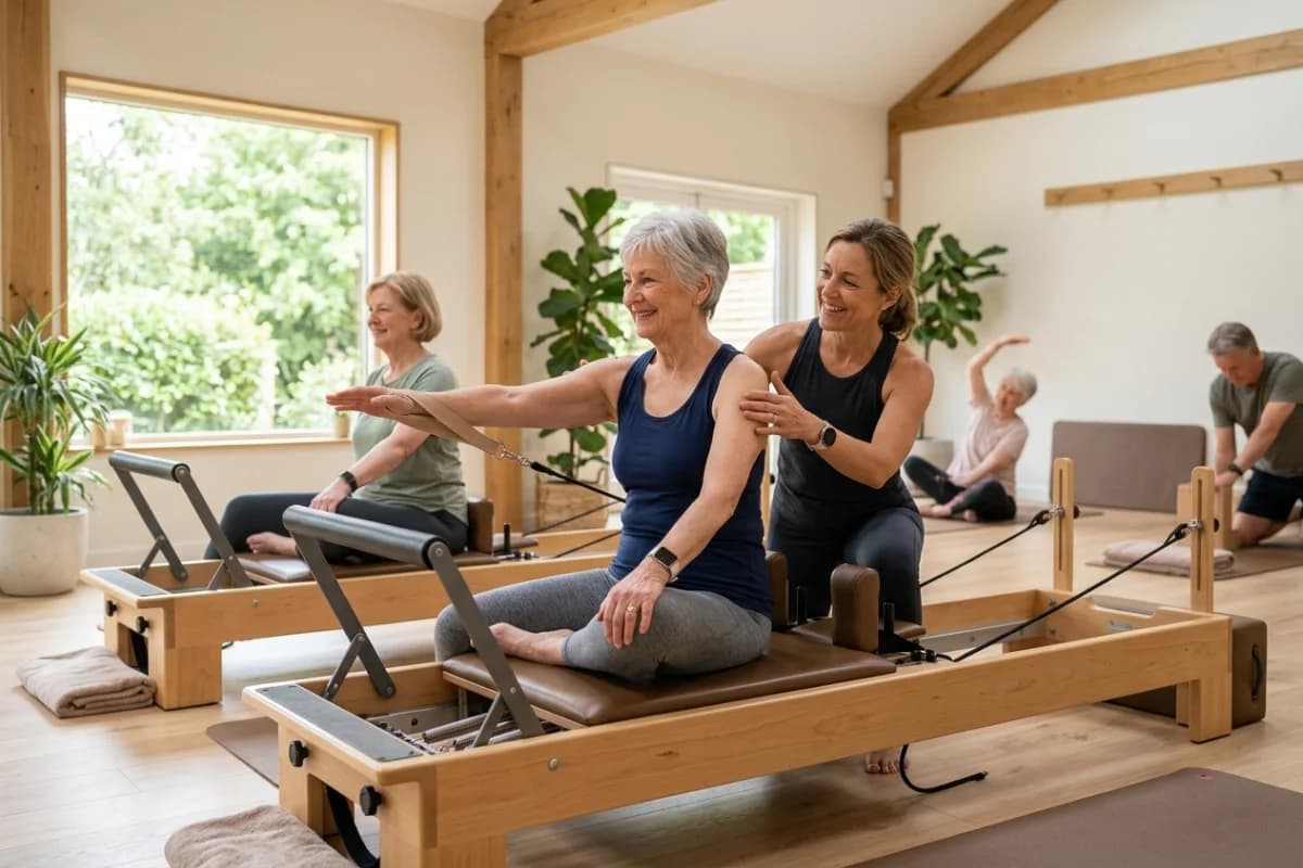 Pilates para Adultos Mayores: Estrategias para Llenar las Franjas Valle de la Mañana